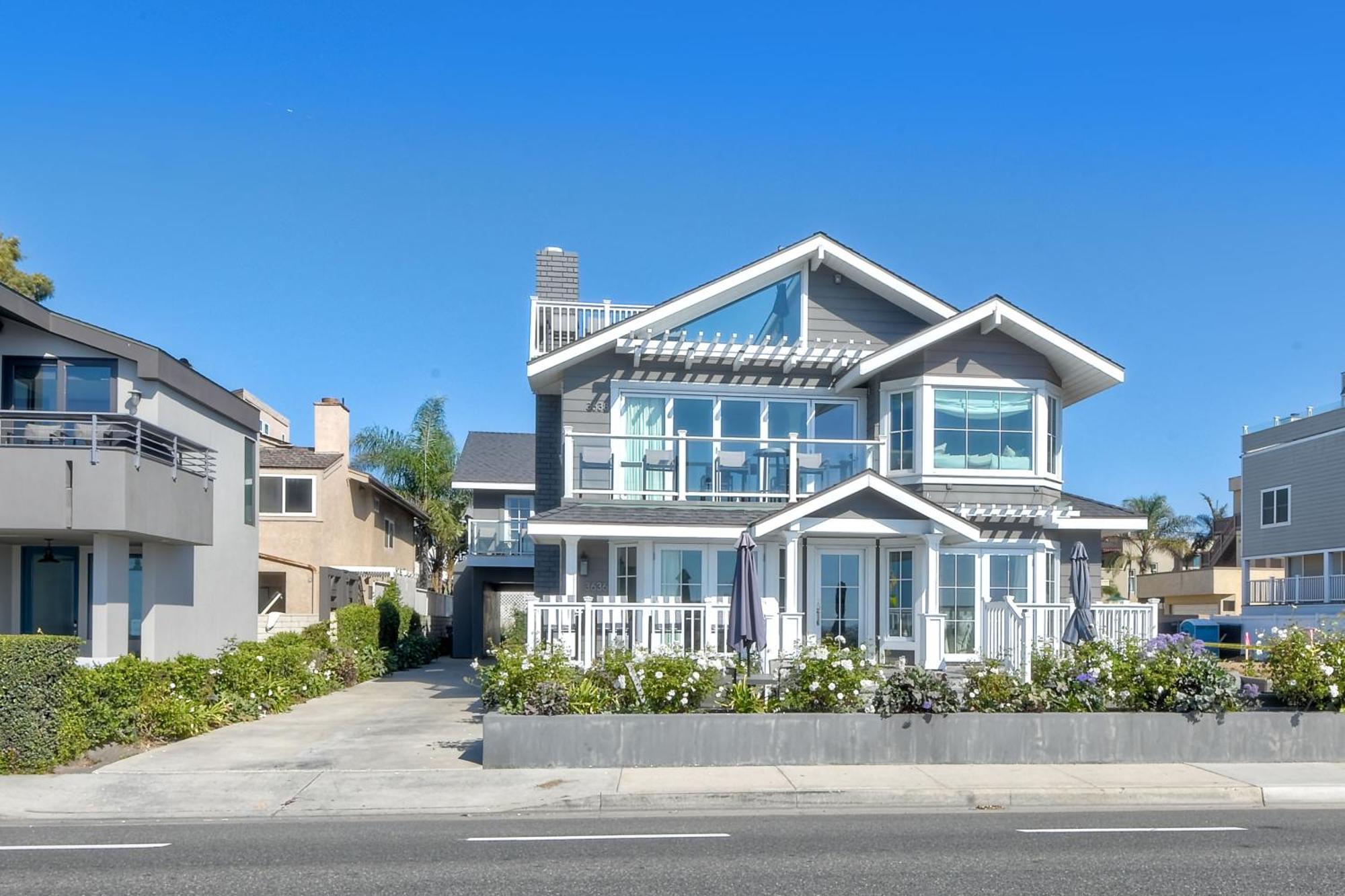 Luxury Ocean Views - 6 Bedroom Home - Steps To Sand Carlsbad Exteriör bild